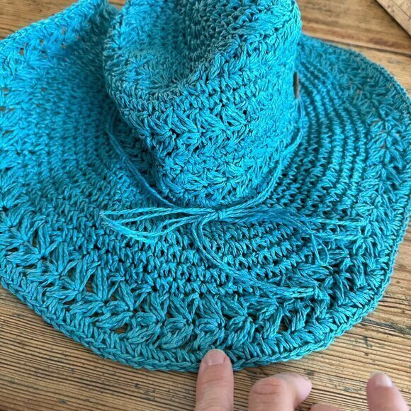 Panama Jack Blue Sun‎ Hat - Picture 5 of 8